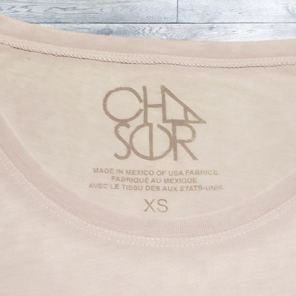 Chaser LA Love Rock N Roll In The USA Light Gray Tank Top Size XS - Picture 4 of 5